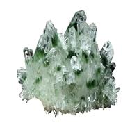 RNUMLIGH Regalo Cristal natural Piedra mágica verde Racimo de cristal Cuarzo Decoración del hogar cristales y piedras (Color : Green, Size : 550-6600g)