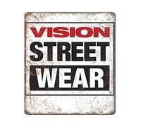 RNUMLIGH School Skate Vibe Metal Sign Urban Trend Art for Gaming Lounge Home Bar Teen Hangout Wall Hanging 8 X 12 inch