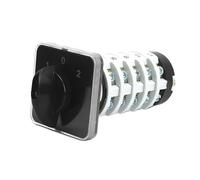 RNUMLIGH SZL9-20/5 20A 20 Tornillo 5 Selector de fase 1-0-2 3 vías Conmutación de potencia Soldadores Interruptor de leva de transferencia