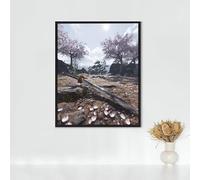 RNXAOPEN Brazos Diamond Painting Katana Diamond Painting Adultos DIY Pintura Diamante Bordado de Punto de Cruz Kits, Kit de Pintura de Diamante 5d für Home Wand Decor, Büro, Regalos 40x50CM PJY9 4-D