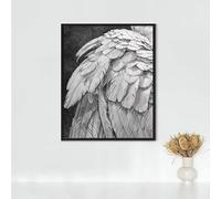 RNXAOPEN PáJaros Diamond Painting Ala Diamond Painting Adultos DIY Pintura Diamante Bordado de Punto de Cruz Kits, Kit de Pintura de Diamante 5d für Home Wand Decor, Büro, Regalos 80x100CM PJY9 2-6