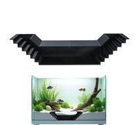 Rnyrn Túnel Acuático para Peces de Acuario,Decorativo Y Removible | Decoración De Túnel para Pecera | para La Cría En El Hábitat, para El Betta De Agua Salada Y para La Visualización Subterránea De