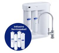 RO-101S Instalación de Osmosis Inversa + Servicio Con 1 Vías Grifo Blanco