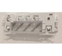 RO Linea Blanca ® Carcasa Soporte Modulo Electronico Lavavajillas Compatible Con Fagor Edesa Aspes AS0015075 Panel Display 6 Teclas 1 Selector Modelos LVF19 1LF019 DW60XE Ventana Transparente