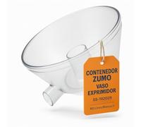 RO Linea Blanca ® Contenedor de Zumo Compatible con Exprimidor Krups Citrus Expert Modelo SS-192029 Recambio Vaso Transparente Repuesto Original para ZX7000 ZX700032 ZX700038 ZX700041 sin BPA