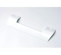 RO - Linea Blanca ® - Dos Unidades Tirador MANETA para Puerta FRIGORIFICO Kit BALAY Bosch Lynx 490705 Combi CONGELADOR Blanco. Tamaño 24,5 cm, Entre Agujeros 19,5 cm