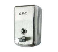 RO - Linea Blanca ® - DOSIFICADOR DE JABÓN LÍQUIDO Industrial RELLENABLE 0,5L “Eco” INOX Brillo -J4050AI