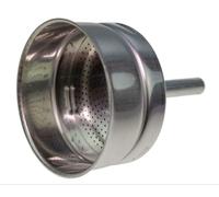 RO Linea Blanca ® Embudo Filtro Aluminio 9 Tazas compatible con DeLonghi Alicia EMK9 Repuesto 5532129700 Cesta Infusor Cafetera Moka Electrica Sellado Flujo Optimo Recambio Durable Mantenimiento