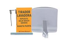 RO Linea Blanca ® Maneta Tirador Puerta Lavadora Compatible Con Balay Bosch Siemens Lynx Crolls Superser Cierre Escotilla Pestillo Repuesto Blanco Codigo 00069637 069637 BSH 183608