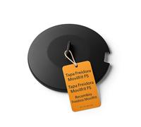 RO Linea Blanca ® Tapa Freidora 5 6 F5 Lux5 Recambio Original compatible con Movilfrit Tapadera Redonda Negra Asa Central 20x20x1 Ref 905116 Cubierta Antisalpicaduras Hosteleria Limpieza Premium