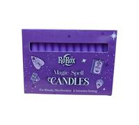 Ro Rox Velas mágicas de hechizos morados, velas rituales sin perfume, paquete de 12