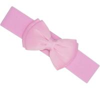 Ro Rox Vera Cinturón Ancho Elástico 1950 Vintage Retro Pin-Up Lazo Satén (Rosa claro, M)