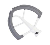 Roabertic Batidor de borde flexible para batidora KitchenAid Bowl-Lift Stand - Paleta batidora plana de 6 cuartos de galón con bordes de silicona flexibles