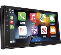 Road Angel RA-X621BT, Radio estéreo para coche, con Apple Car Play, Android Auto, pantalla táctil capacitiva de 7 pulgadas, Bluetooth, Spotify, Waze, navegación por satélite y color negro