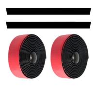 Road Bike Handlebar Tape - Comfortable Grip Wraps with End Plugs, Non-Slip Shock Absorbing PU Leather Tape for Bikes | Cycling Accessories for Racing, Fitness Training, Weekend Rides, Mountain Trails
