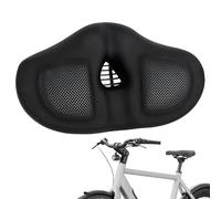 Road Bike Saddle, Wide Comfortable Bicycle Cushion Seat, Thickened Shock-Absorbing Padded Saddle for Long-Distance Travel, School Commutes, Outdoor Fitness, Beach Cruising, Daily Cycling Adventures