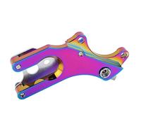 Road Disc Brake Conversion seating, Brake Fixed seating Adapter, Performance Aluminum Alloy Brake Converter for Cycling, to Install Disc Brake Upgrade Kit for Frame (Multi Color)