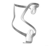 Road for Mountain Bike Bottle Cage 19g for versatile Fit Road (Plata) | Para diseño ultraligero de 19 g, construcción de aleación de aluminio, reduce la carga de ciclismo, se adapta a marcos