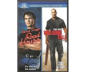 Road House & Walking Tall - Double Feature 2-DVD Set. Patrick Swayze, The Rock, Kelly Lynch, Sam Elliot.