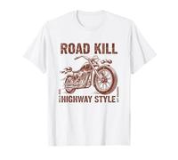 Road Kill Highway Style Wild Riding Highway Style Camiseta