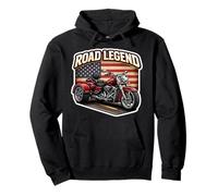 Road Legend Classic Trike Motocicleta Biker American Triker Sudadera con Capucha