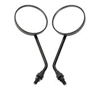 Road Passion 10mm Universal Motos Espejos Retrovisores Compatible con Honda Suzuki Yamaha Kawasaki Harley la maggior parte delle marche di moto con manubrio da 7/8” Specchio laterale moto 3,94 pollici