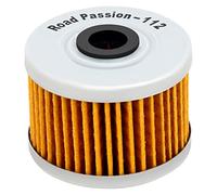 Road Passion 112 Filtro de aceite Compatible con Gas Gas MFS400122550,MFS450622565C, Honda 15410-KF0-010/020,15410-KL3-670,15412-KF0-000/305/315,Kawasaki 52010-1053,Polaris 3088036,Suzuki K5201-01053