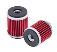 Road Passion 2*Filtro de aceite Compatible con YAMAHA Yfm250 Raptor 249 2008-2013/ Yfm250 Raptor se 249 2008/ Yfm250r Raptor 249 2011/ Ybr250 250 2008-2012/ Yfz450 BILL BALLANCE EDITION 450 2007