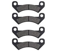 Road Passion Delantera Pastillas de Freno 2 pares Compatible con SIDE X SIDE XUV 625i Gator Petrol 2011 F/XUV 825i Gator Petrol 2011 F/XUV 855 D Gator Diesel 2011 F
