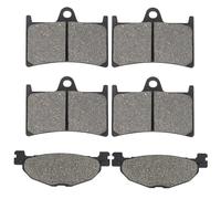 Road Passion Delantera&Traseras Pastillas de Freno Compatible con Yamaha TDM 900 2002-2015 FJR 1300 R/RC/S/AS/T/AT 2003-2005 XV 1900 Roadliner/Stratoliner 2006-2014