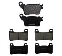 Road Passion Motorcycle Pastillas de Freno Delanteras y Traseras para honda CBR600RR CBR600RRA CBR 600 RR 2007-2011 / CBR1000RR 2006-2011 Replacement