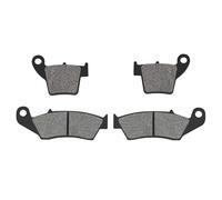 Road Passion Pastillas de Freno Compatible con Honda CRF250R CRF 250 R 2004-2023/CRF250RX CRF 250 RX 2019-2023/CRF450R CRF 450 R 2002-2023/CRF450RL 2021-2023/CRF450RX 2017-2023/CRF450X 2005-2009