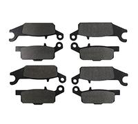 Road Passion Pastillas de freno delantera y trasera 3B4-W0045-00 3B4-W0045-10 Compatible con Yamaha Grizzly 700 YFM700PSE 4x4 Special Edition FI EPS 2014 2016 2017 2018 2019 2020 2021 2022 2023 2024