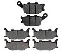 Road Passion Pastillas De Freno Delantero y Trasero para YAMAHA FZ6 NS Naked Non ABS 2 Piston Caliper 2005-2006 / FZ6 FZ 600 SS/ST/SV 2 Piston Caliper 2004-2006
