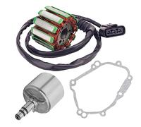 Road Passion Rotor de volante & Bobina del Estator & Juntas de Culata 5VY-15451-10-00 5VY-15451-00-00 Compatible con Yamaha FZ1/FZS1 1000 2006-2015/ FZ8 800 2011-2013/ YZF R1 1000 2004-2008
