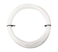 Road Plus Mountain Bikes - Tubo de aceite antióxido a prueba de polvo para freno de bicicleta Plus Gear Slick Lube Liner Tube PVC cable interno para carcasa (2329 blanco)