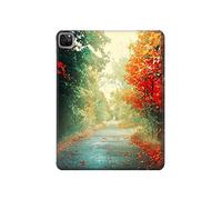 Road Through The Forest Tablet Funda Carcasa Case para iPad Pro 12.9 (2021)