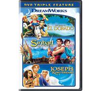 Road to El Dorado / Sinbad: Legend of the Seven Seas / Joseph: King of Dreams – DVD (USA)
