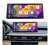 Road Top 10,25" Radio Coche CarPlay para BMW Serie X5 X6 F15/F16 con NBT | 2014-2016, Radio de Coche, Pantalla HD Linux, Bisel Ultrafino, CarPlay Inalámbrico, Android Auto, MirrorLink, Integración OEM