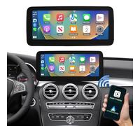 Road Top 12,3 Pulgadas Radio Coche con Carplay para Mecedes Benz C GLC V Class W205 W447 2015-2018 Año con NTG5.0 Sistema, Soporte para Inalámbrico Carplay/Android Auto/Mirrorlink