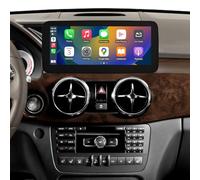 Road Top CarPlay Car Radio Coche, 10,25 Pulgadas Pantalla Táctil de para Mercedes Benz GLK Clase X204 con NTG 4.5/4.7 Sistema (2013-2015 años), Estéreo de Coche para CarPlay/Android Auto