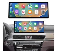 Road Top CarPlay Car Radio Coche, 12,3 Pulgadas Ultra Estrecho Pantalla Táctil de para BMW X1 Serie F48 con EVO Sistema (2016-2019 años), Estéreo de Coche con Bisel Estrecho para CarPlay/Android Auto