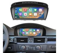 Road Top CarPlay Car Radio Coche, 8.9 Pulgadas Pantalla Táctil de para BMW 3/5 Serie E90/E91/E92/E93/E60/E61 Año 2008-2013 con Sistema CIC, Estéreo de Coche con Bisel Estrecho