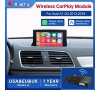 Road Top inalámbrico Android Auto para Audi Car A1 AT Q3 3G MMI RMC 2013-2018 interfaz Carplay Q3 MMI 3G