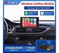 Road Top inalámbrico Android Auto para Audi Car A6 A7 RMC 3G MMI MHI2 2012-2018 interfaz Carplay enlace de espejo Air Play 2012-2016 RMC