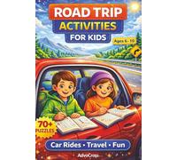 Road Trip Activities for Kids Ages 6-10 | Travel Word Search Puzzle Book for Long Car Rides & Family Trips | 70+ Puzzles: Road Trip Activities for ... 70+ Puzzles (Travel Activity Series for Kids)
