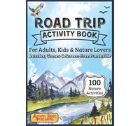 Road Trip Activity Book for Families: 100 Fun Puzzles & Games to Beat Boredom on the Go: A Travel-Sized Collection of Word Searches, Mazes, Kakuro, and Cryptoquotes for Kids, Teens & Adults