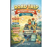 Road Trip Activity Book For Teens: Fun Travel Games | Screen-Free Car Activities | Word Search, Travel Bingo, Cryptograms, Sudoku, Word Scramble, ... Easter, Holidays | Present for Boys and Girls