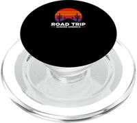Road Trip America Family Trip 50 State Borders USA America PopSockets PopGrip para MagSafe