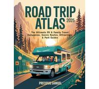 Road Trip Atlas 2025: The Ultimate RV & Family Travel Companion, Scenic Routes, Attractions & Park Guides